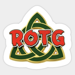 RudyOnTheGo Celtic Knot Sticker